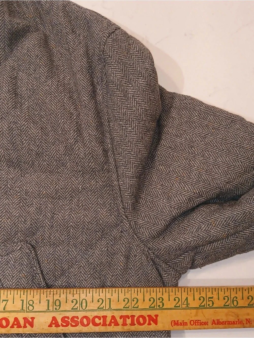 Men's Quilted Grey Brown Barn Field Jacket with Corduroy Collar